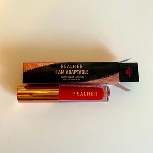 REALHER Matte Liquid Lipstick (I Am Adaptable-red)